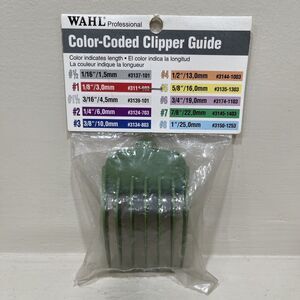 7/8" Wahl Attachment Clipper Guide Comb Guard 22mm #7 Green Genuine Vintage NEW